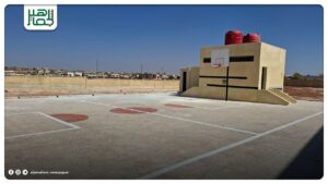 إعادة تأهيل مدرستي كفرناها وكفرعمة في ريف حلب الغربي