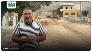 مبادرة متميزة لمغترب: تزفيت طريق يلحق أضرارا فادحة بمزارعي وأشجار قريته بريف عفرين 