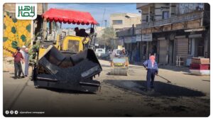 إصلاح وتأهيل الطرقات العامة في بلدة كللي بريف إدلب 