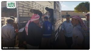 توزيع سماد مركب على 69 مزارعا للزيتون في قرية تديل