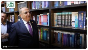 افتتح وزير التعليم العالي المكتبة العامة في كلية الطب البشري بجامعة إدلب