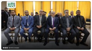 افتتح وزير التعليم العالي المكتبة العامة في كلية الطب البشري بجامعة إدلب