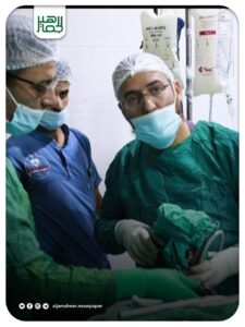 إنجاز طبي بتقنية PCNL في مشفى الشفاء بإدلب يخفف معاناة مريض ويعيد له الصحة