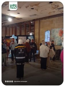 مقام اللون والريشة.. معرض تشكيلي وحفل موسيقي يضيء دار رجب باشا بدعم حملة حلب ست الكل