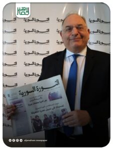 لقطات من احتفالية انطلاق صحيفة الثورة السورية بحلتها الجديدة