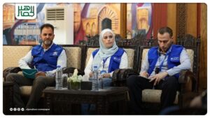 محافظة حلب ووفد الهجرة الدولية يبحثان تعزيز مشاريع التعافي والاستجابة الشتوية
